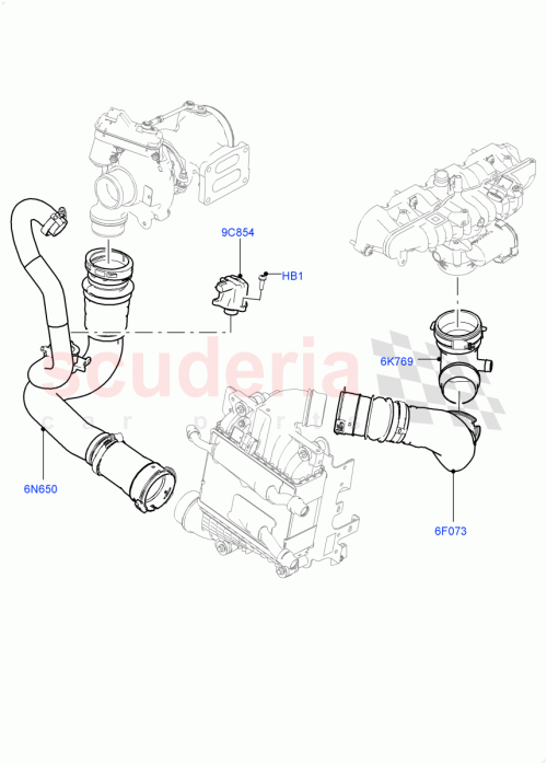 Part Diagram for Land Rover LR138625