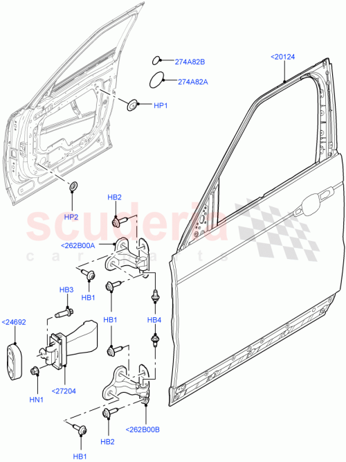 Part Diagram for Land Rover LR080288