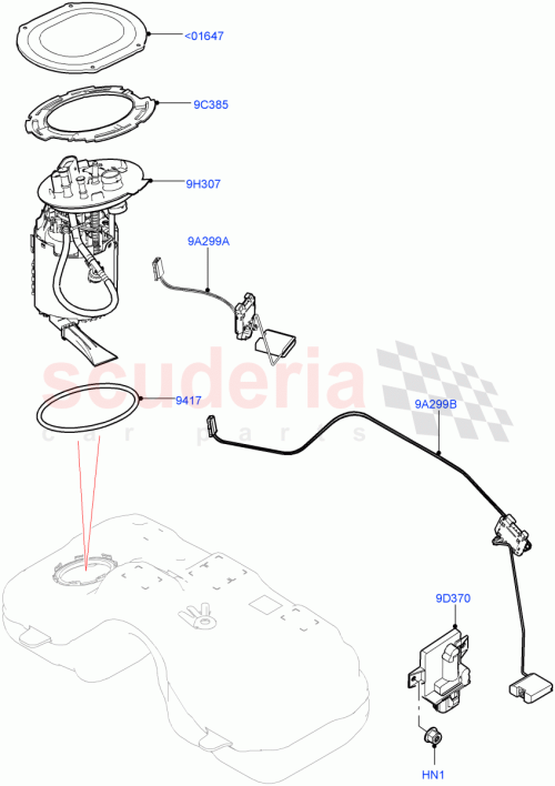 Part Diagram for Land Rover LR117478