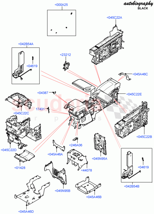Part Diagram for Land Rover LR108412