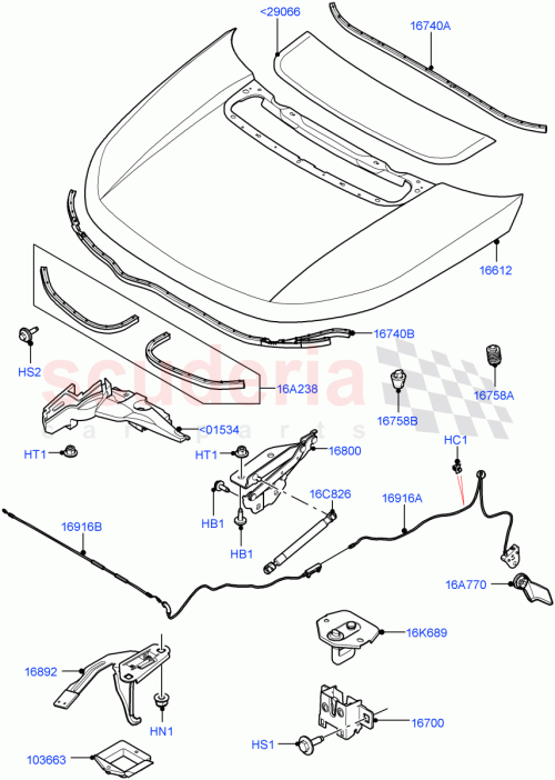 Part Diagram for Land Rover LR155068