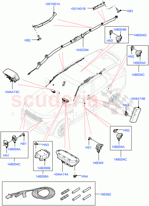Part Diagram for Land Rover LR085972