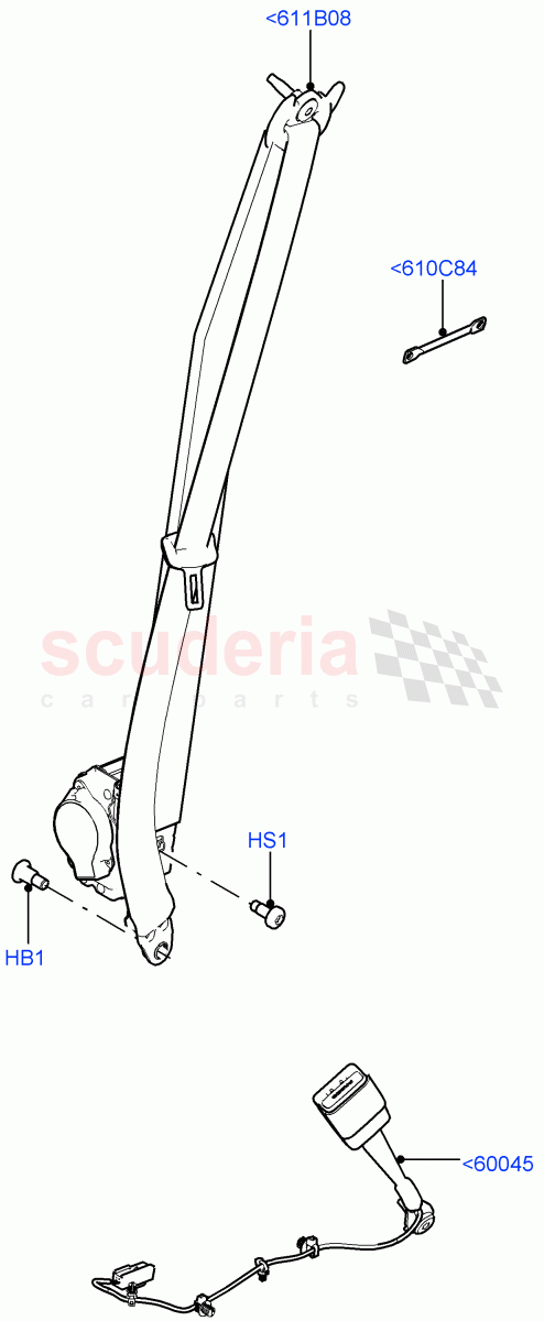 Part Diagram for Land Rover LR081834