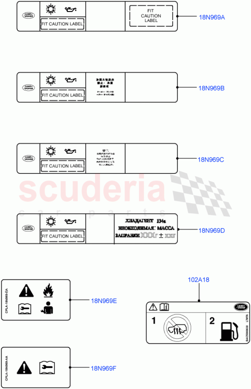 Part Diagram for Land Rover LR049967