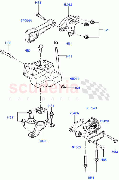 Part Diagram for Land Rover LR024730