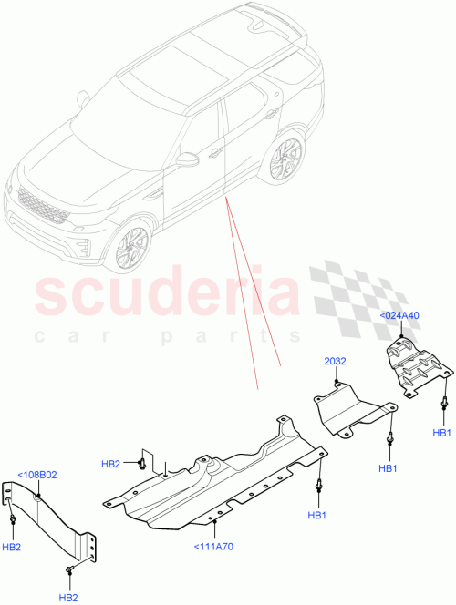 Part Diagram for Land Rover LR149638
