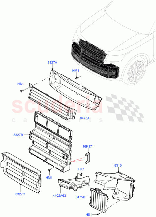 Part Diagram for Land Rover LR180734
