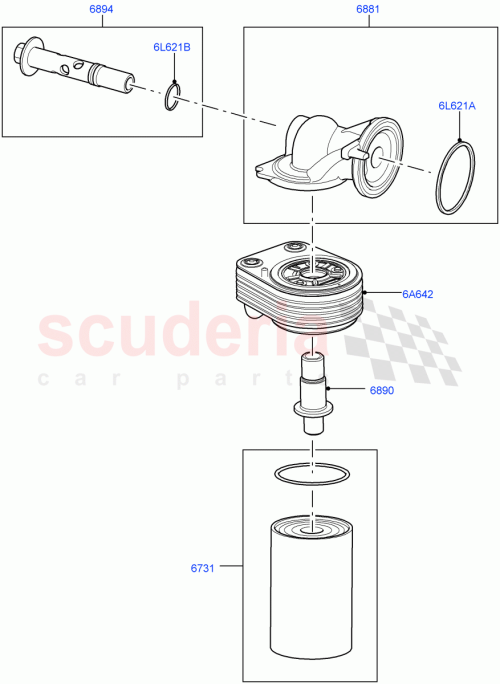 Part Diagram for Land Rover 4137784