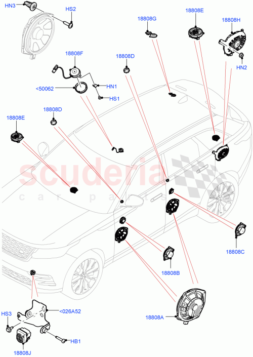 Part Diagram for Land Rover LR094020