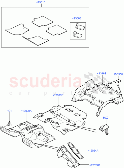 Part Diagram for Land Rover LR021391