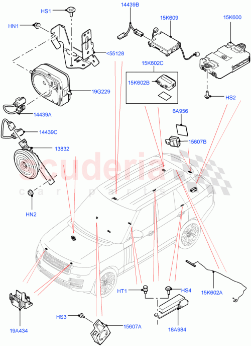 Part Diagram for Land Rover LR099139