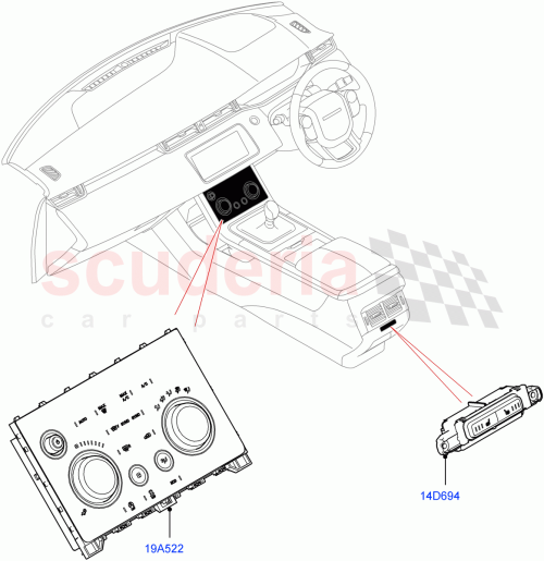 Part Diagram for Land Rover LR157943