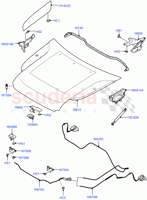 Part Diagram for Land Rover LR132206