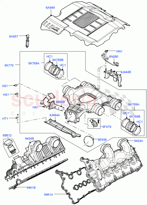 Part Diagram for Land Rover LR022882