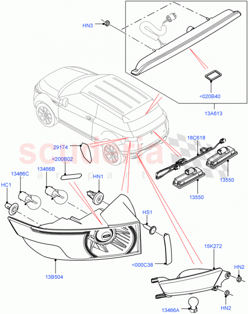 Part Diagram for Land Rover LR035133