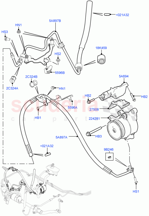 Part Diagram for Land Rover LR035465