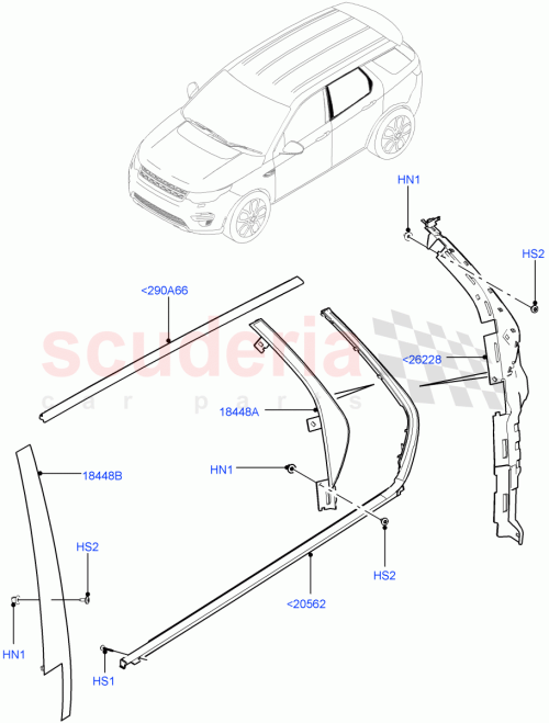 Part Diagram for Land Rover LR058485
