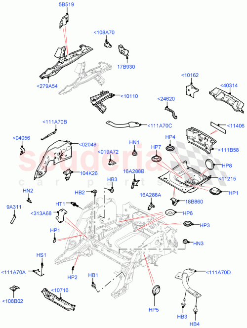 Part Diagram for Land Rover LR096493