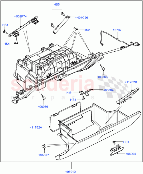 Part Diagram for Land Rover LR006604