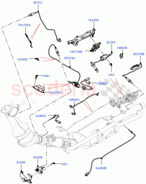 Part Diagram for Land Rover LR117065
