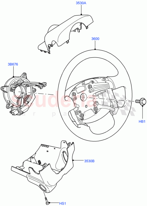 Part Diagram for Land Rover LR058058