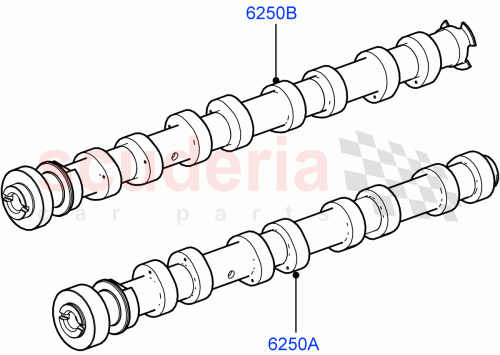 Part Diagram for Land Rover LR001853