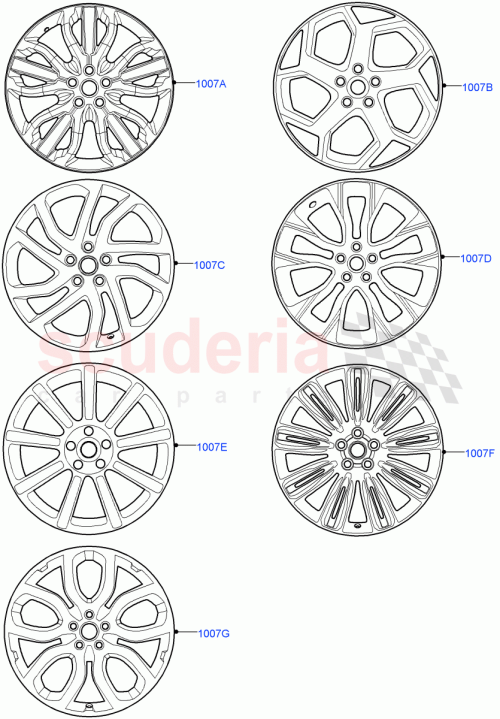 Part Diagram for Land Rover LR109861