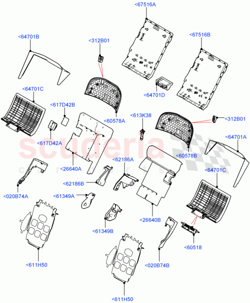 Part Diagram for Land Rover LR125972