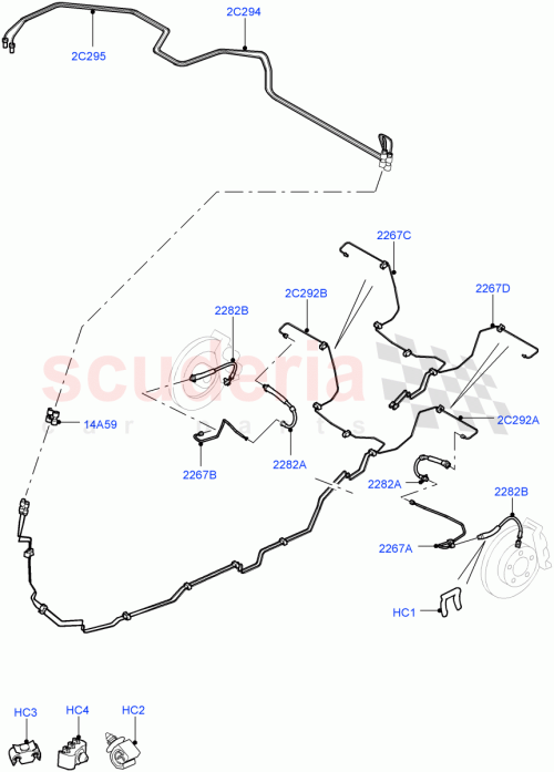 Part Diagram for Land Rover LR019462