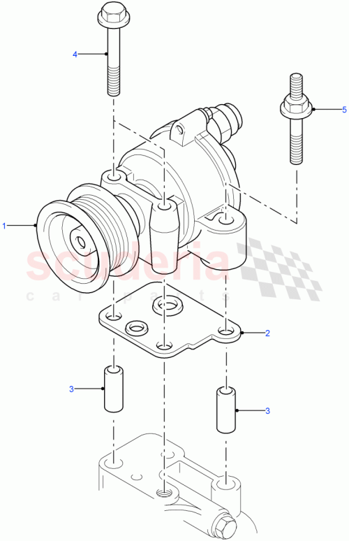 Part Diagram for Land Rover LR012183
