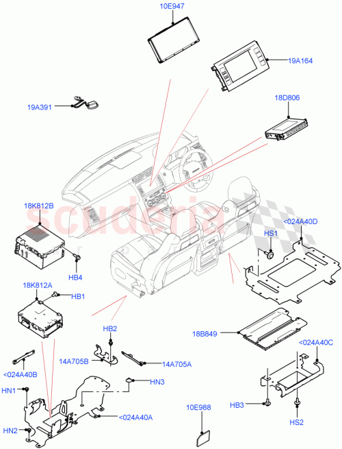 Part Diagram for Land Rover LR080362