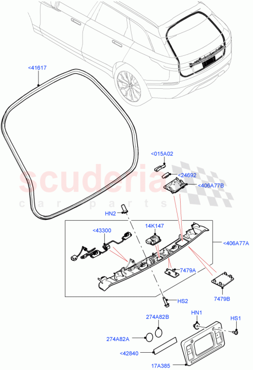Part Diagram for Land Rover LR110620