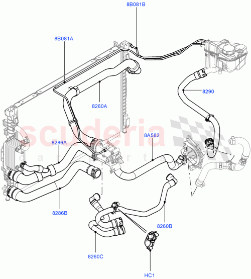 Part Diagram for Land Rover LR026707