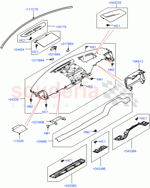 Part Diagram for Land Rover LR146746