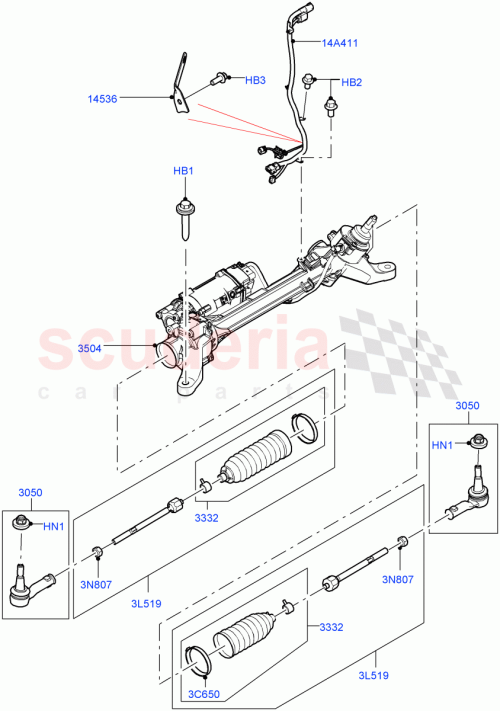 Part Diagram for Land Rover LR120624