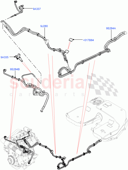 Part Diagram for Land Rover LR055691