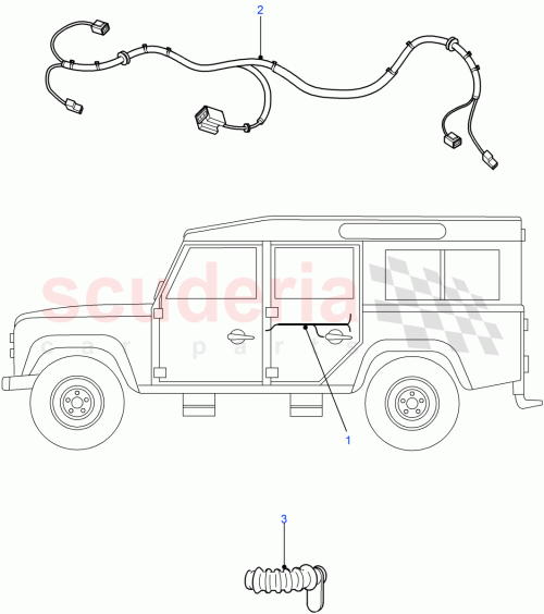 Part Diagram for Land Rover YMM000341