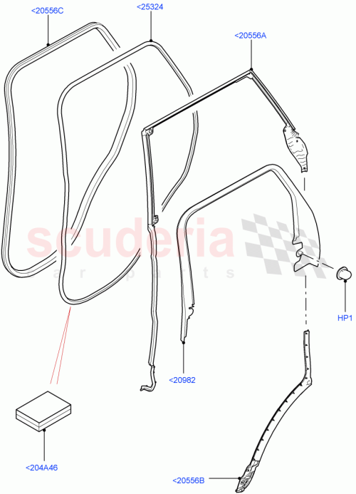 Part Diagram for Land Rover LR099665
