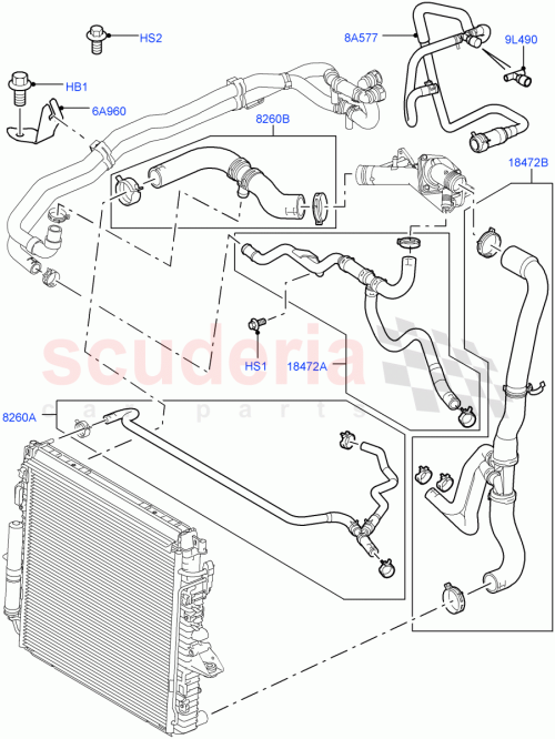 Part Diagram for Land Rover PCH500153