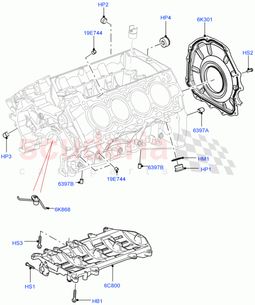 Part Diagram for Land Rover LR037954