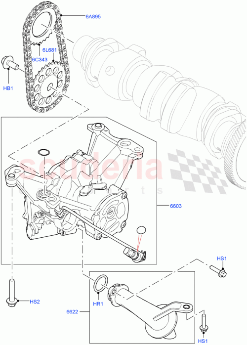 Part Diagram for Land Rover LR139719