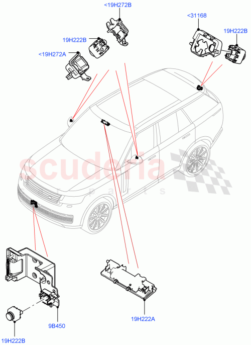 Part Diagram for Land Rover LR153266