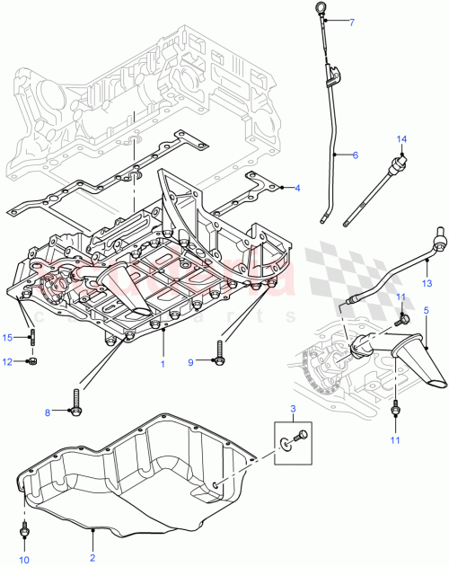 Part Diagram for Land Rover LR029914