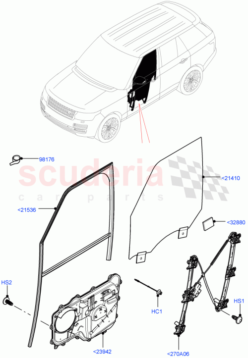 Part Diagram for Land Rover LR045816