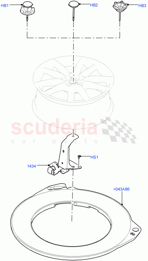 Part Diagram for Land Rover LR116061