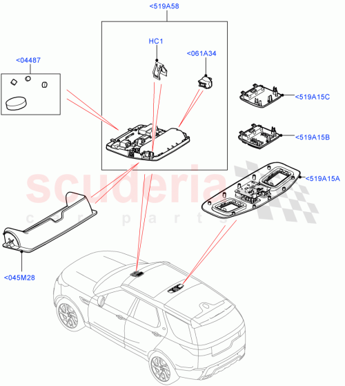 Part Diagram for Land Rover LR169803