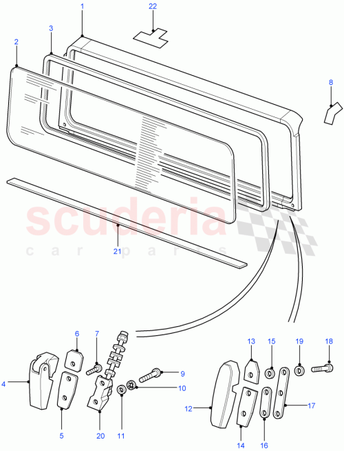Part Diagram for Land Rover LR016671