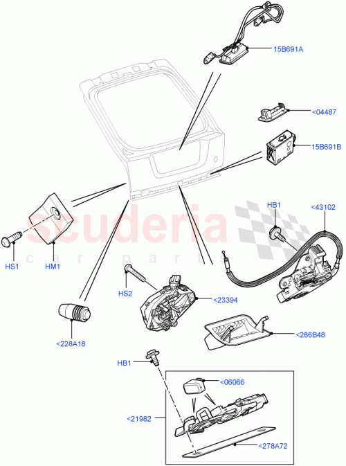 Part Diagram for Land Rover LR042648
