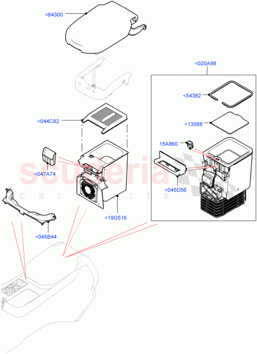 Part Diagram for Land Rover LR100330