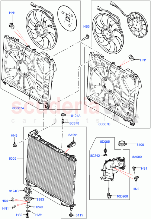 Part Diagram for Land Rover LR082548